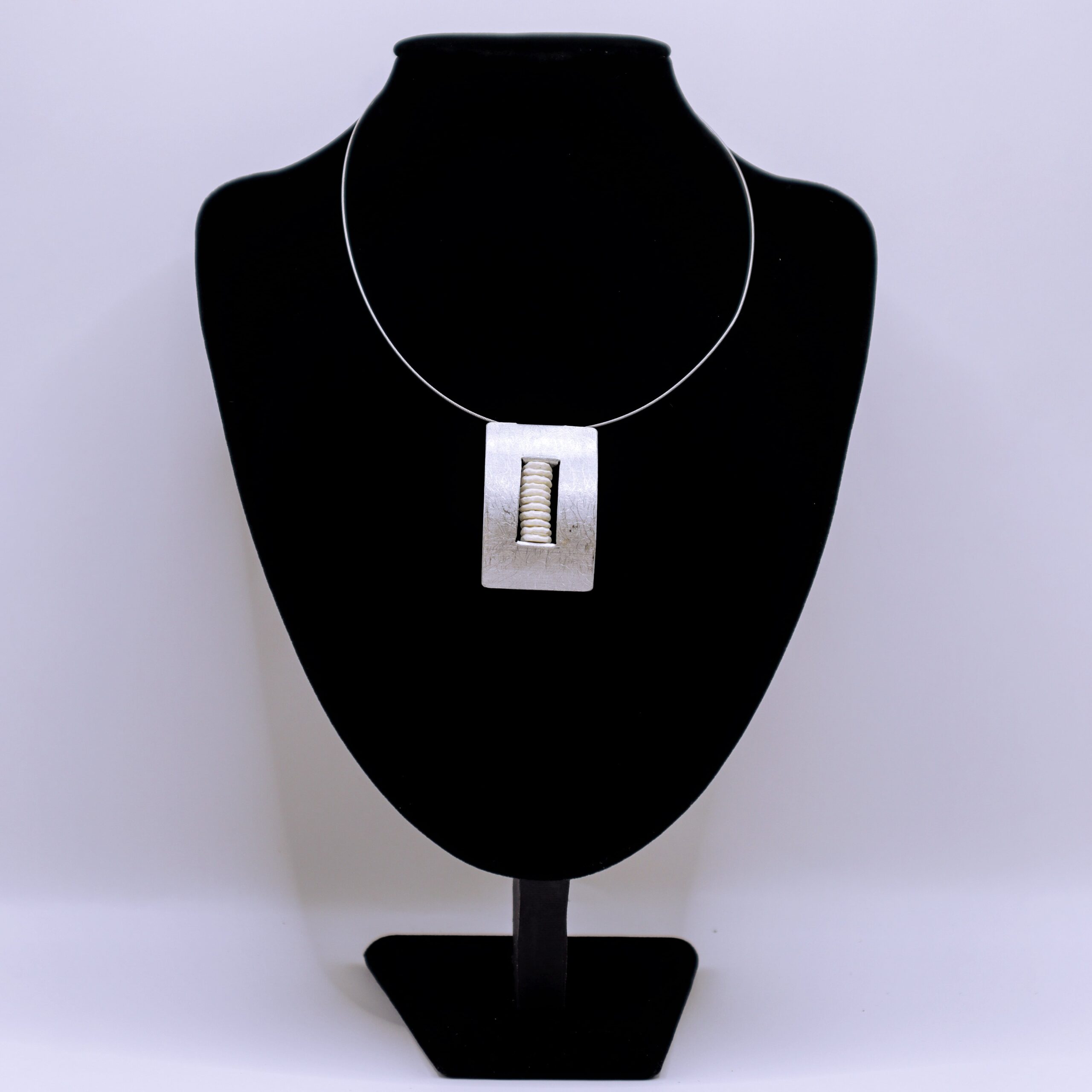 Aluminium Coral Necklace