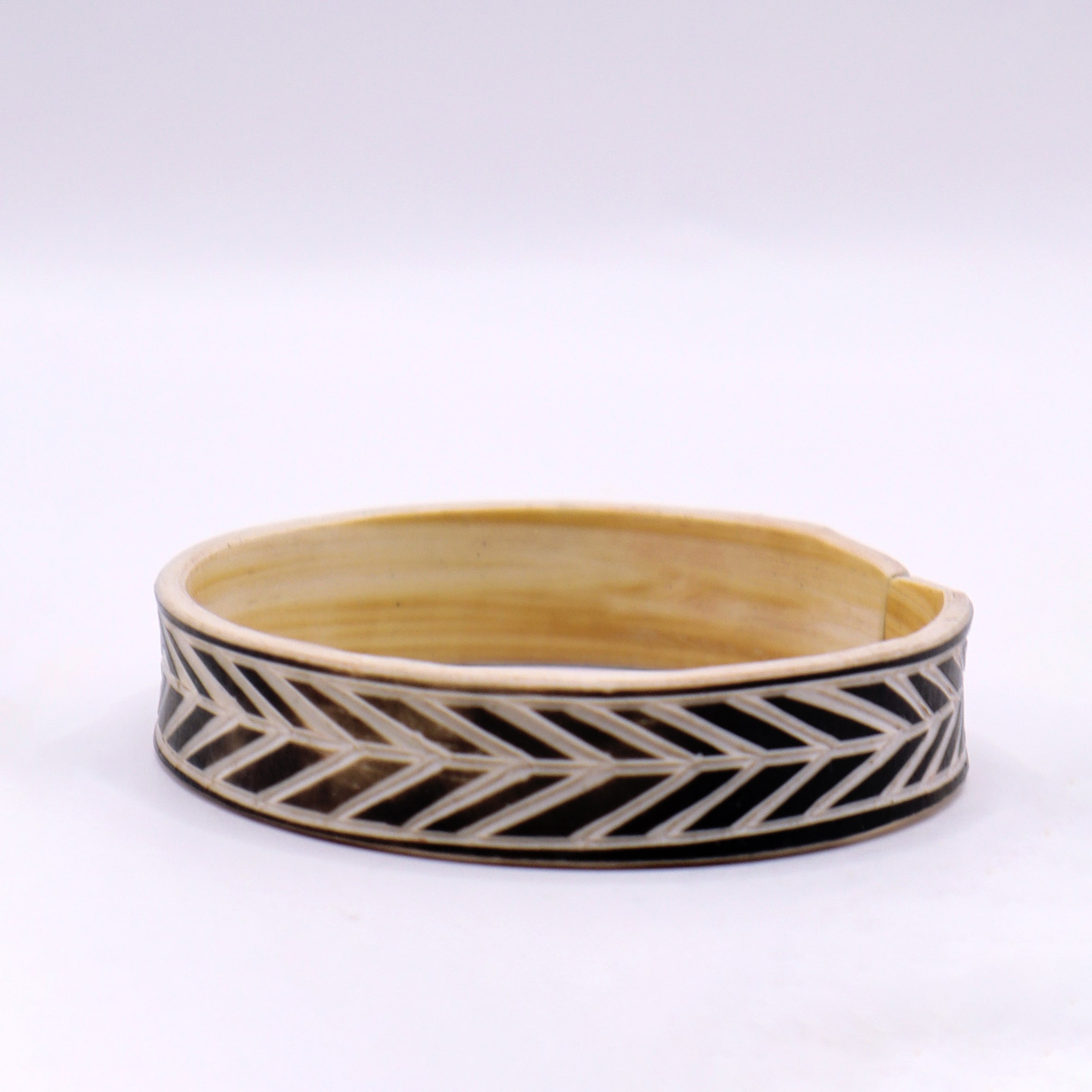 Ancient Namibian Engraved Bone Bracelet